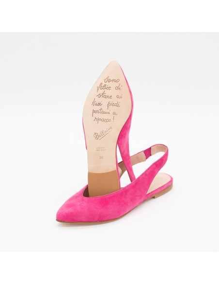 Slingback Xboy Camoscio