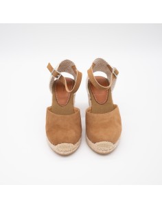 Sandalo Frau zeppa in corda chiuso 2