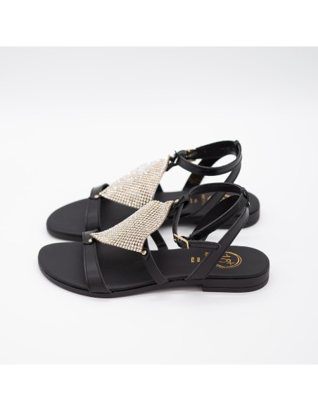 Sandalo 18+ rombo strass