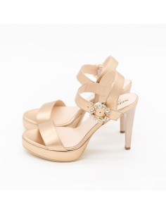 Sandalo NeroGiardini fibbia 2