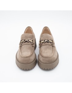 Mocassino camoscio NeroGiardini 2