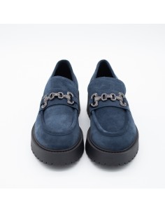 Mocassino camoscio NeroGiardini