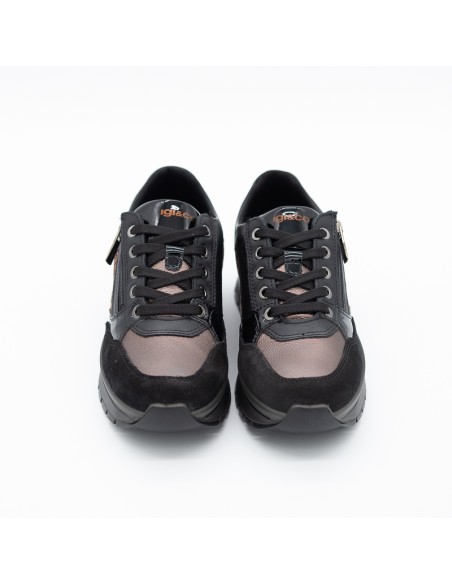 Sneaker Igi&co dettagli maculati
