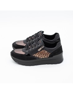 Sneaker Igi&co dettagli maculati