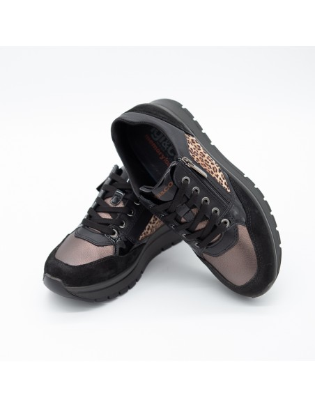 Sneaker Igi&co dettagli maculati