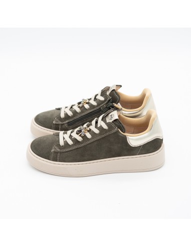 Sneaker NeroGiardini Teens camoscio