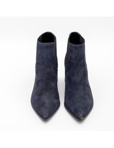 Tronchetto camoscio metal Mivida