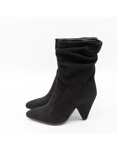 Tronchetto camoscio arricciato