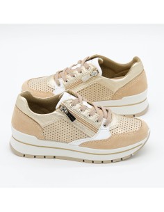 Sneaker zip laminata Igi&Co