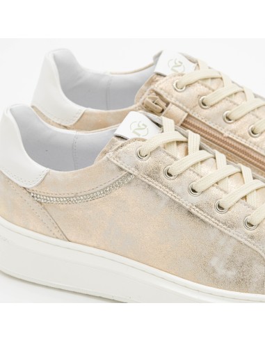 Sneaker laminata strass NeroGiardini Teens