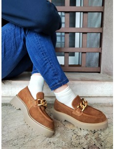 Mocassino Catena NeroGiardini 2