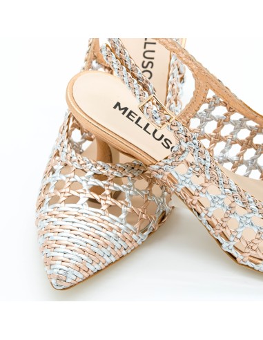Slingback intrecciata Melluso