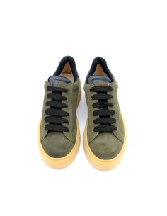 Sneaker NeroGiardini Teens camoscio