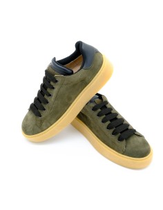 Sneaker NeroGiardini Teens camoscio 2