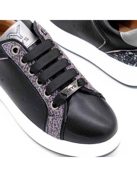 Sneaker Keys dettagli animalier