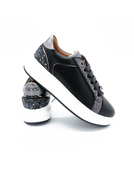 Sneaker Keys dettagli animalier