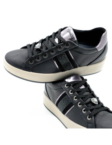 Sneaker Igi&Co banda brillantini