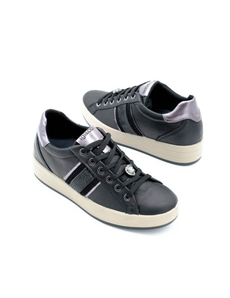 Sneaker Igi&Co banda brillantini