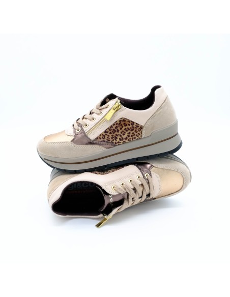 Sneaker Igi&Co dettagli maculati
