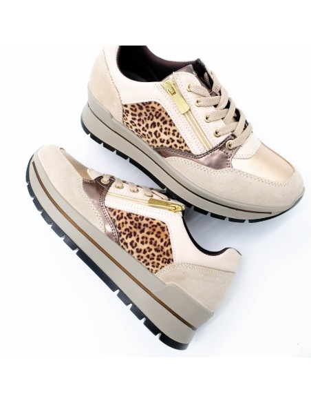 Sneaker Igi&Co dettagli maculati