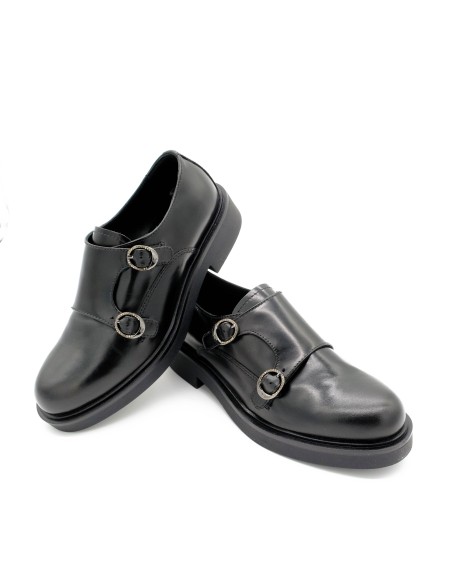 Francesina 2fibbie NeroGiardini