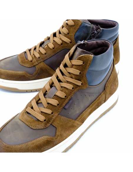 Sneaker alla caviglia vintage NeroGiardini