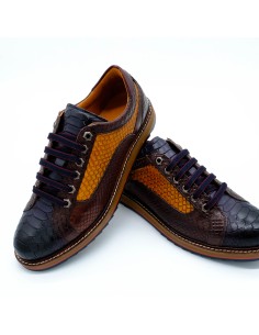 Scarpa stampata pitone Exton 2