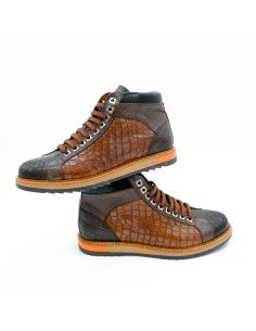 Polacchino lacci stampato Exton