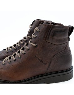 Scarponcino pelle vintage NeroGiardini