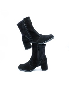 Tronchetto camoscio NeroGiardini