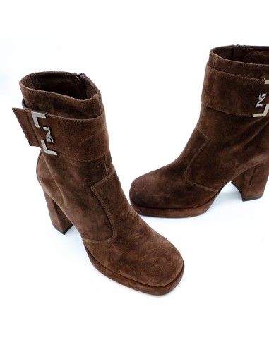 Tronchetto camoscio NeroGiardini