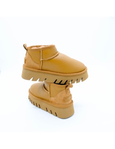 Stivaletto imbottito in pelle LeJade