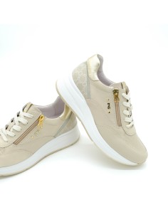 Sneaker zip logo NeroGiardini