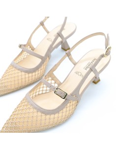 Slingback palladium NeroGiardini