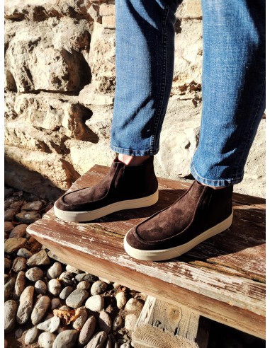 Beatles in pelle scamosciata Frau