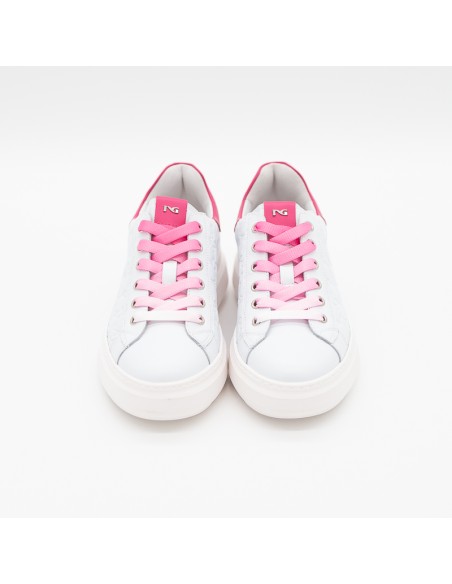 Sneaker NeroGiardini stringhe sfumate